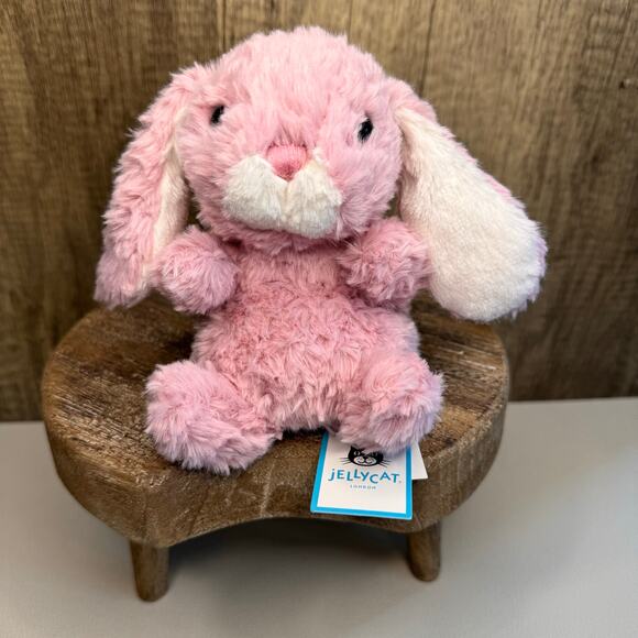Jellycat Yummy Bunny Pink NEW! Fast SHIP Jellycat Bunnies - Picture 2 of 8